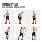 Resistance Bar Training Kit   Full Body Workout Set   Home Gym Equipment