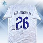 Jude Bellingham Signed England 2022 World Cup Jersey W  Coa Beckett Bas