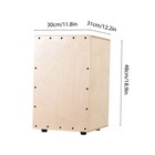 Cajon Drum Box Wooden Drum Hand Drum Smooth Glossy Surface Percussion Q5f7