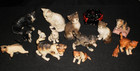 15 Vintage Cat   Kitten Figurines Napcoware  Nippon  Norleans  Lefton   View