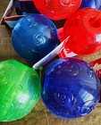 Set Of 8 Kong Squeezz Ball Size  Xl -  Red Purple Blue Green - New - Dog Toy