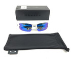 Oakley Kids Sunglasses Flak Xxs Oj9008-0758 Matte White W Prizm Sapphire Lenses