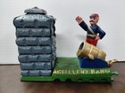 Antique Cast Iron  artillery  Bank Mechanical Functional