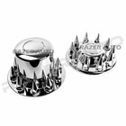Chrome 19 5  Front rear Wheel Center Hub Cap 10 Lug Axle For 12-19 Dodge Ram