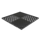 Black Interlocking Deck Tiles 50 Pcs Outdoor Interlocking Drainage Tiles