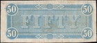 1864   50  Confederate States Of America Note  T-66  S n 77009