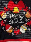 My Christmas Party Ugly Sweater Knit Acrylic Bow Snowflake Pullover Men s L
