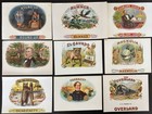 Large Collection Original Cigar Box Labels - 54 Inner   30 Outer