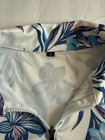 Woman   s Golf Shirt Size Small Blue Floral