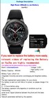 Long Life 490mah Excellent Standard Battery F Samsung Gear S3 Frontier Sm-r760n