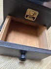Vintage Kalita Wood Mini Mill Coffee Bean Grinder Black