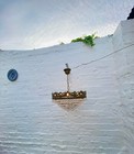 Antique Tiered Crystal Brass Chandelier  French  Wedding Cake  Vintage 20 X 16 