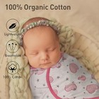 Gllquen Baby Swaddle Blanket 3 Pack 0-3 Months New  100   Cotton