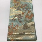 6587  Japanese Vintage Fukuro Obi Belt Kimono Fabric Silk Traditional