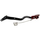 Tusk Aluminum Brake Pedal Red Tip Honda Xr650l 1993-2025