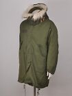 Vtg 80s M65 Us Army Fishtail Parka With Hood And Liner Xs X-small Dated 1983