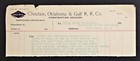 1890 Antique Choctaw Nation Construction Oklahoma Gulf R R Howe Indian Territory