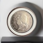 France  Louis Xviii  5 Francs  1822  Paris  Silver Coin Km   711  Great Details