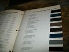 1936 De Soto Desoto Dupont Car Auto Paint Chips Booklet- Very Good