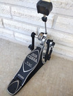 Vintage Tama Iron Cobra Single Bass Drum Pedal Black Plate Double Chain Drive