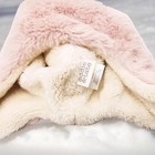 Toddler Girl s Addie   Tate Pink Faux Fur Lined Hat And Mittens Set