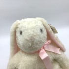 Ty Curly Bunny Rabbit Plush Floppy Vintage 1991 Cream Stuffed Animal 16    Beanie