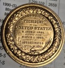 Abraham Lincoln Vintage Token Coin Lincoln Memorial Coin