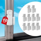 10x Home Safety Burglar Alarm Wireless System Security Device Door Window Sensor