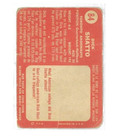 Rare 1958 Dick Shatto  Toronto Argonauts    Cfl   84  Poor