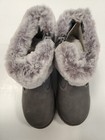 Oshkosh B gosh Empress Boots  size 11  Toddler Faux Fur Charcoal Nwt -  4d-1412 