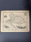 Antique Austria Map Hand Colored Engraved C1850s Decorative Atlas Vienna