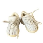 Vtg 90s Retro Cherokee Shoes Tie Baby Toddler Child Size 1 White Platform