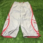 Vintage 90   s 00   s Caffeine Vintage Raver Wide Leg Glow Gray red Pants Size L