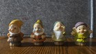 Fisher Price Little People - Rare Snow White And The Seven Dwarfs Complete Set