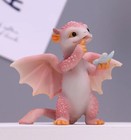 Fairy Dragon Statue Garden Miniature Sculpture Tabletop Figurine Home Decor Gift