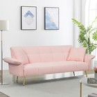 Convertible Sleeper Sofa Bed Futon Couch Folding Recliner Sofa For Living Room