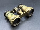Antique Vintage Collectible Paris Opera Glasses Binoculars With Case