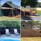 4  5  6  8   Privacy Fence Screen Garden Yard Windscreen Mesh Shade Cover Black