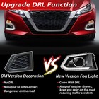 Front Fog Bumper Daytime Running Light Turn Signal L For Nissan Altima 2019-2022
