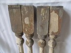 Set 4 Victorian Turned Painted Porch Balusters Spindles  23  High