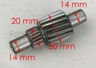 Gear Box Counter Shaft Honda Helix Cn250 Elite Ch250 Reflex Nss250 Bigruckus250 