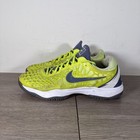 Nike Zoom Cage 3 Volt Glow Rafa Nadal Mens Size 11 5 Tennis Shoes Used Very Rare