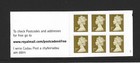 Gb 2010 6 X 1st Class Nvi Stamp Booklet Mb8a - Cylinder W5