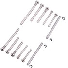 Complete Suspension Screw Pins Set For 1 10 Scale Traxxas Slash 2wd Rustler s   