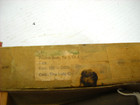 Vintage Lutz Co  9oz Brass Plumb Bob In Box