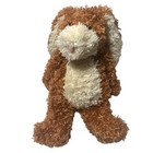 Jellycat Rare Medium Bunglie Bramble Bunny Brown 10    From Ears To Toes Is 14   