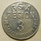 G s a  Region 3  washington  Dc  Transit Token - Dc500af