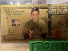 Yogo Berra 100 Dollar Bill Gold Foil Note 24 K Gold  Ny Yankees 