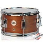 Griffin Firecracker Snare Drum - Popcorn 10x6 Poplar Wood Shell Percussion