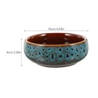 Hydroponic Plant Pot Ceramic Water Lily Narcissus Planter Large Deep Round